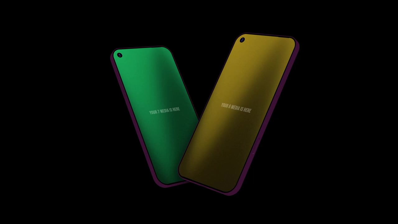 Modello di Mockup Realistico per Telefono per Demo di App, Presentazioni UI, Promozioni per Siti Web e Vetrine di Prodotti Mobili