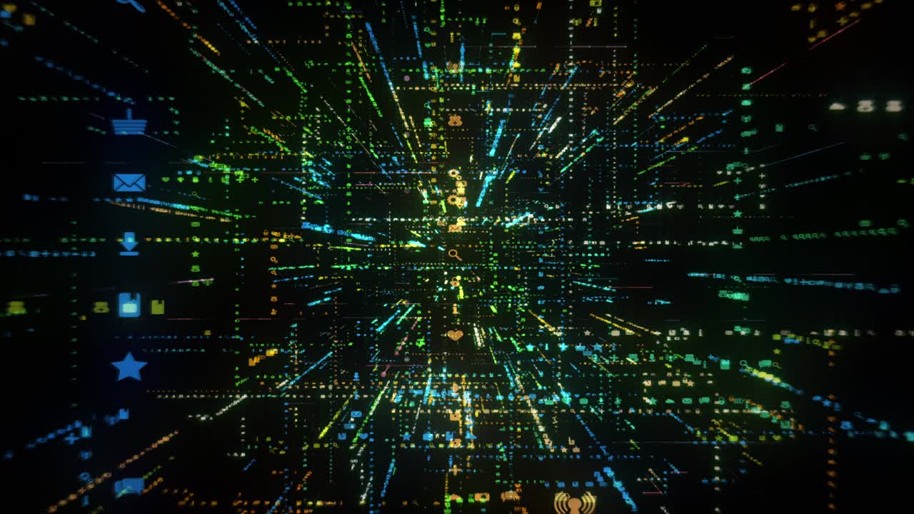 Creative Apps Fly Abstract Background