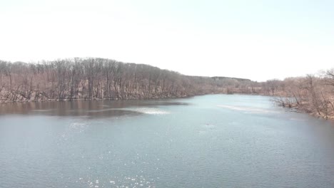 aerial-footage-above-a-lake