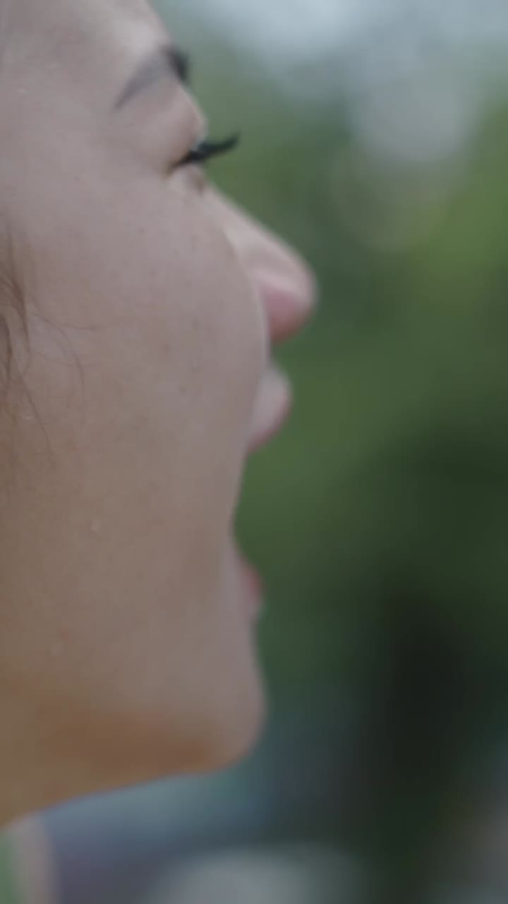 Close-up of a Smiling Asian Woman