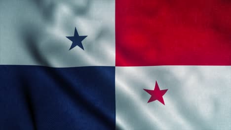 panama flag waving in the wind. national flag of panama. sign of panama seamless loop animation. 4kpanama flag waving in the wind. national flag of panama. sign of panama seamless loop animation. 4k