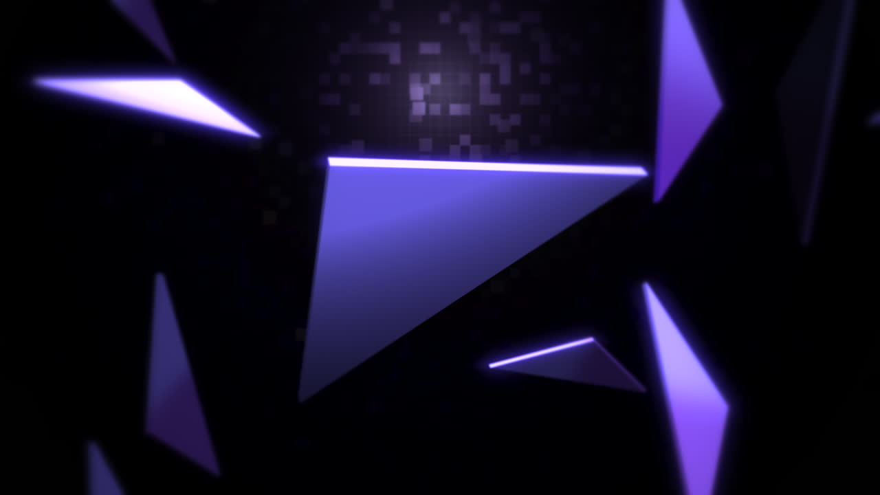 모션 삼각형 추상 배경 2