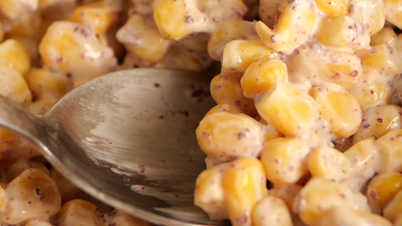 Creamy Corn Salad Preparation