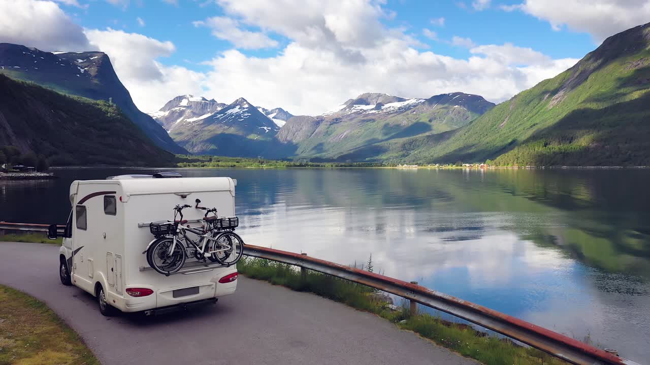 가족 휴가 여행 rv, 오토바이 휴가 여행