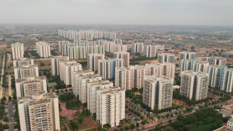 travelling front, drone, centrality of zango, luanda, angola, africa, 3