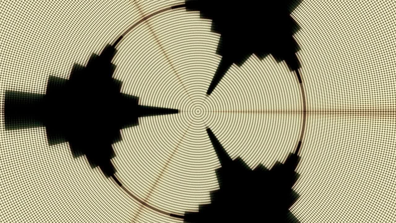 무대에 대한 박이는 조명 루프