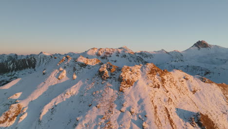 Mont-Noble-Mountain-In-Swiss-Pennine-Alps-During-Winter-At-Dusk-In-Switzerland