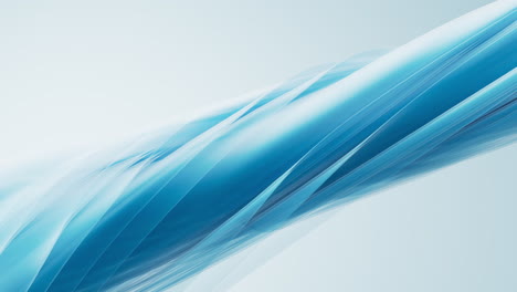 flowing twisted blue cloth background, 3d rendering.