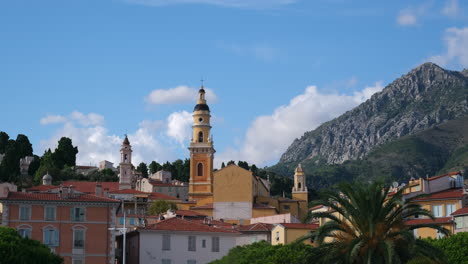 saint michel archange basilica in menton, cote d'azur,