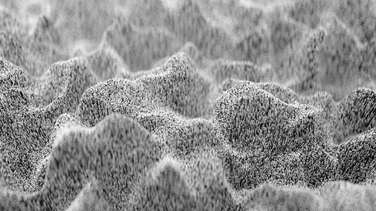 4k 추상 토포그래픽 파형