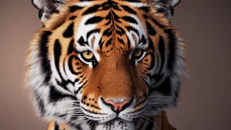 close-up of a tiger