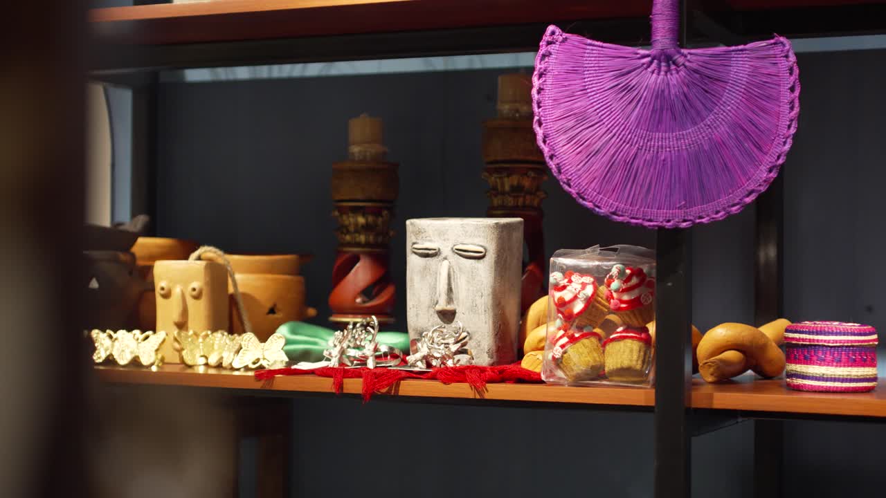 Handmade Honduran Folk Art and Artisan Gifts on Display, Cultural Tourism store