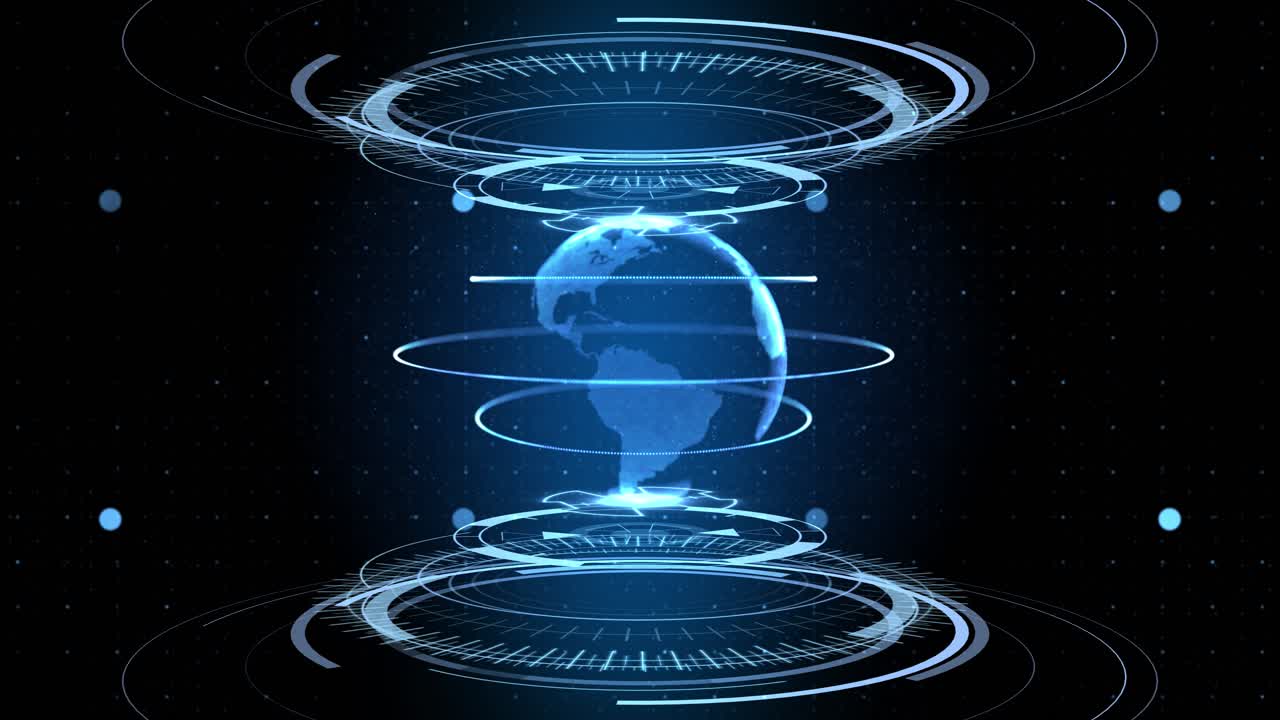 Holographic Earth Display Interface