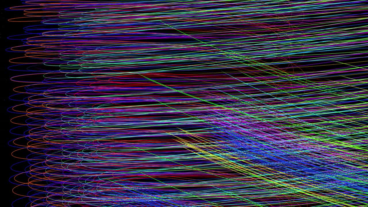 Line Curve Wave Arts colorful stream abstract background