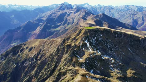 Breathtaking aerial view of the Pyrenees, perfect for outdoor activities