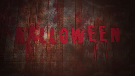 Halloween-on-dark-wood-texture-with-blood
