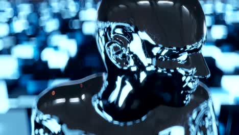 inteligencia artificial 4k supervisa la red de datos