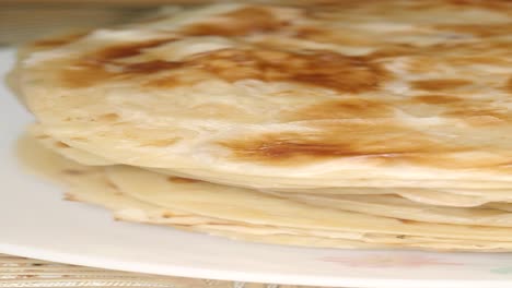 stack of roti