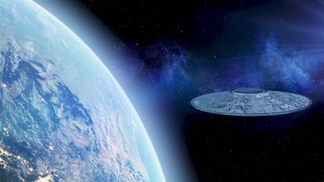 지구 위의 ufo