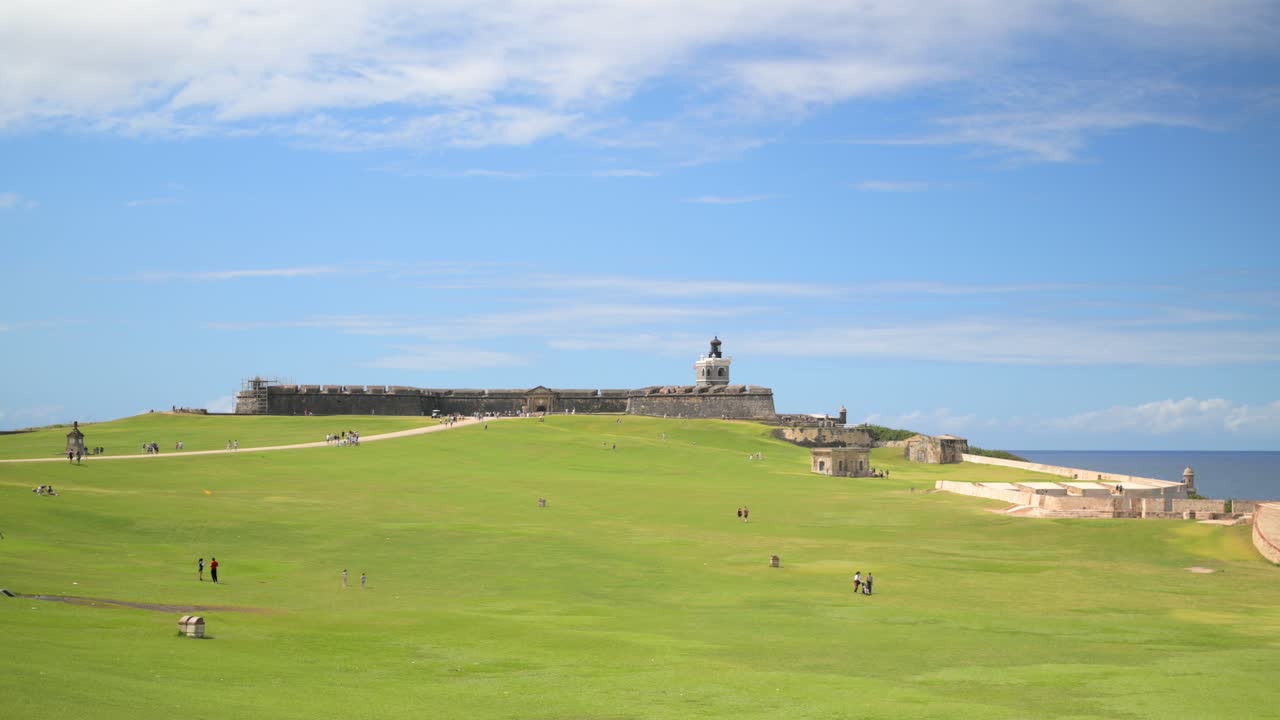 The fort in old san juan Puerto rico.
