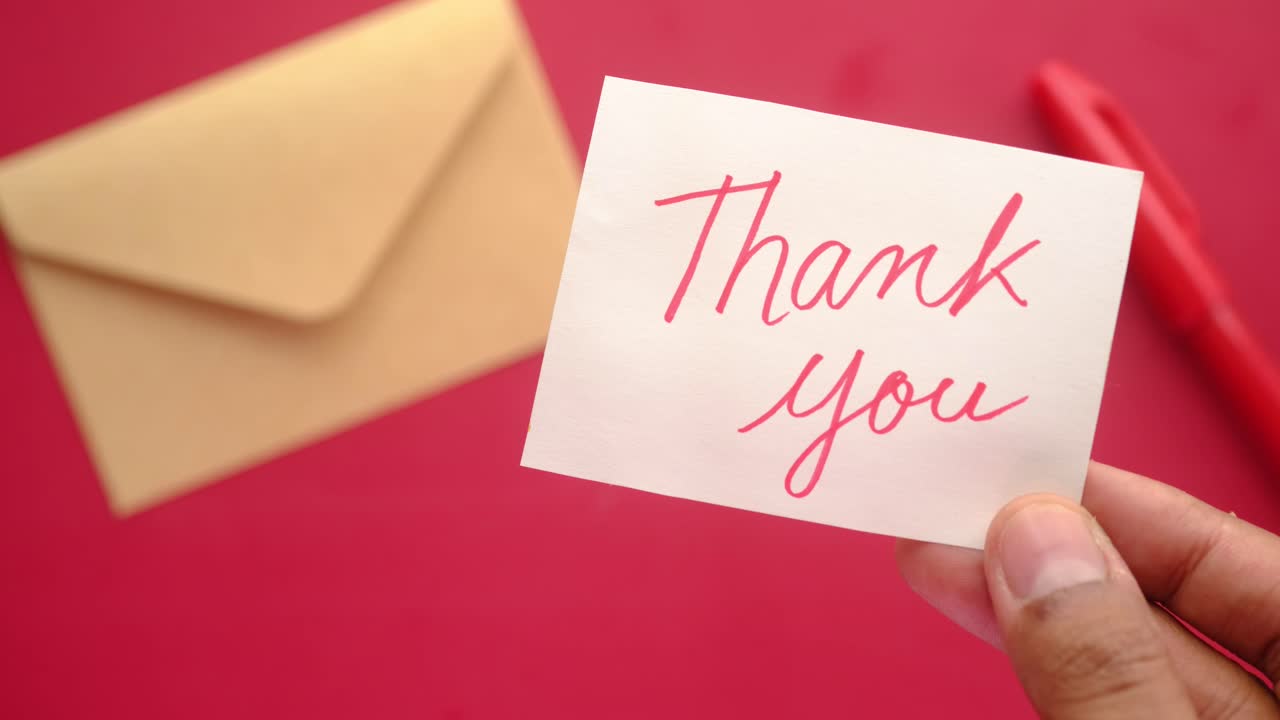 Thank You Note