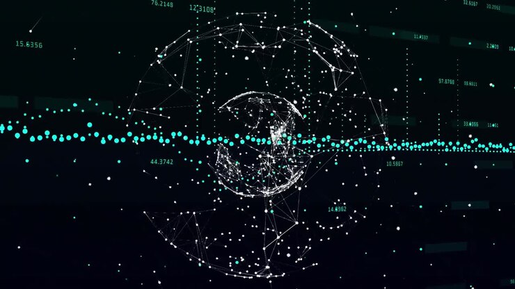 Data processing against Globe of network of connection