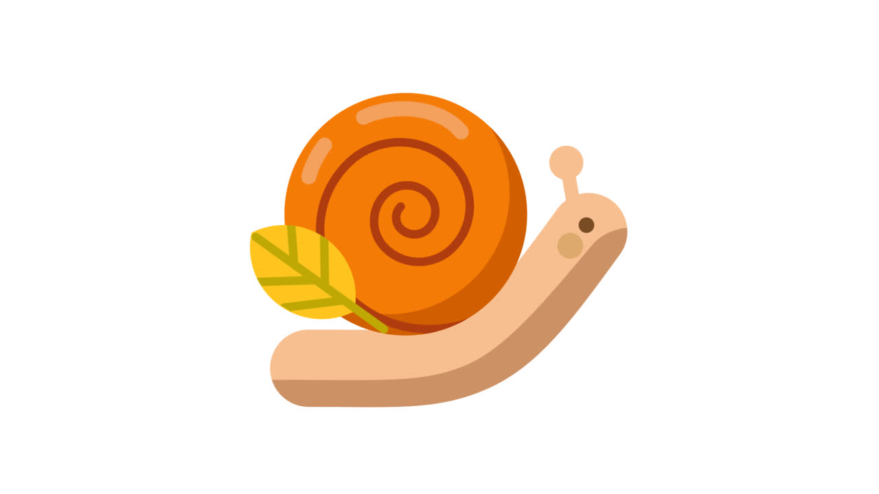 가을의 동물 컬렉션의 애니메이션