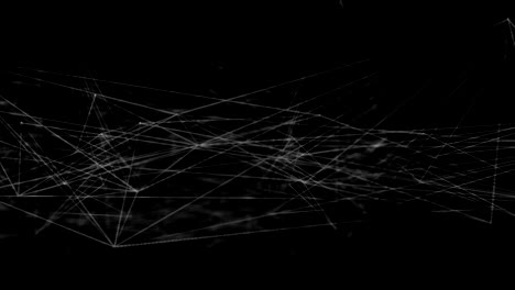 Abstract background dotted and connection line with glow and blur effect for technology concept 4K UHD