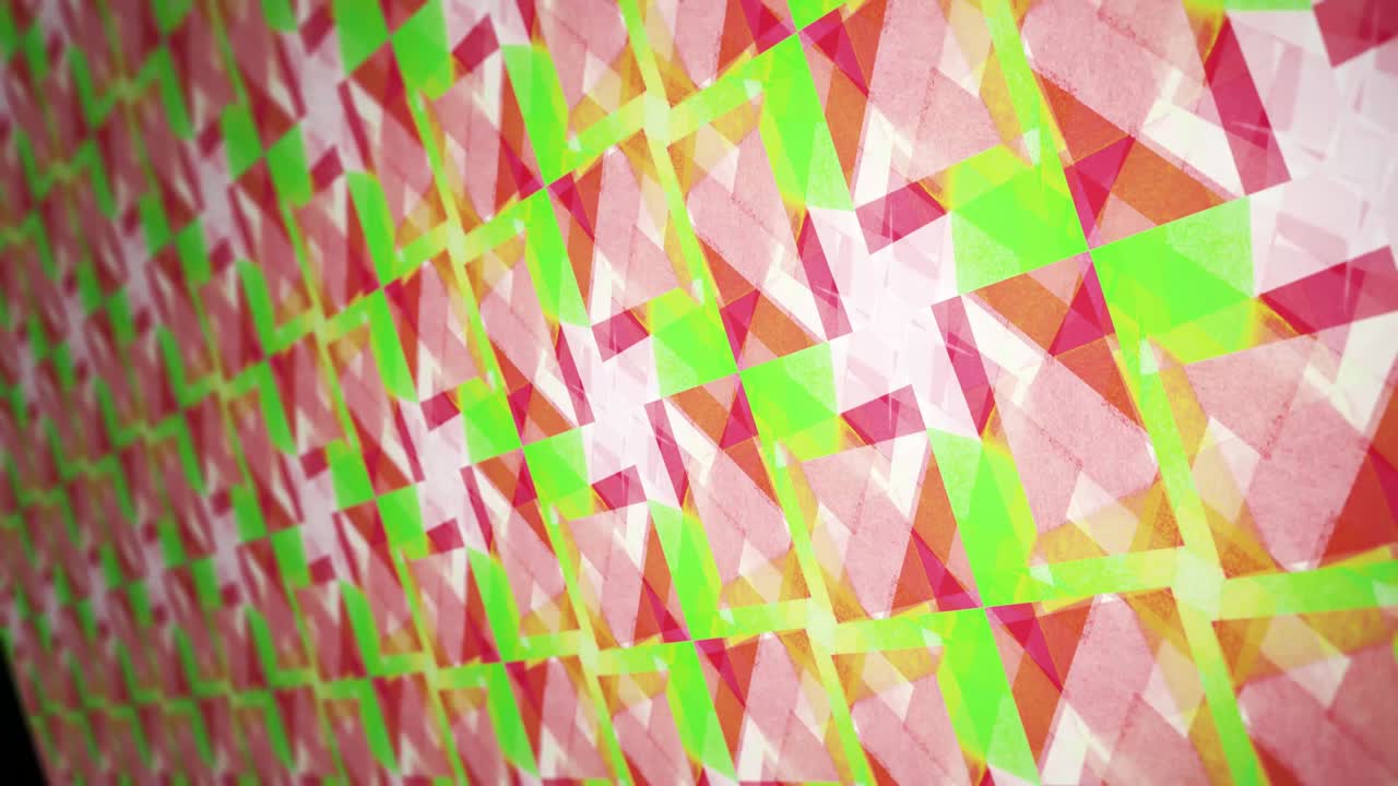 칼레이도스코프 추상 기하학적 효과 배경