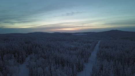 The-frozen-winterscape-of-Hanhimaa-in-Finland