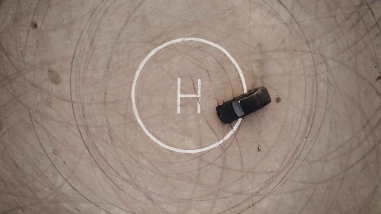 아리엘 오버헤드  드리프트 스포츠카 서클