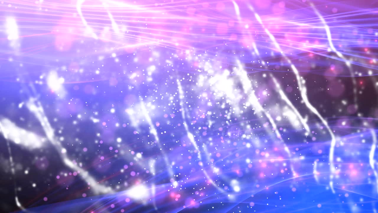4k 추상 입자 배경 애니메이션