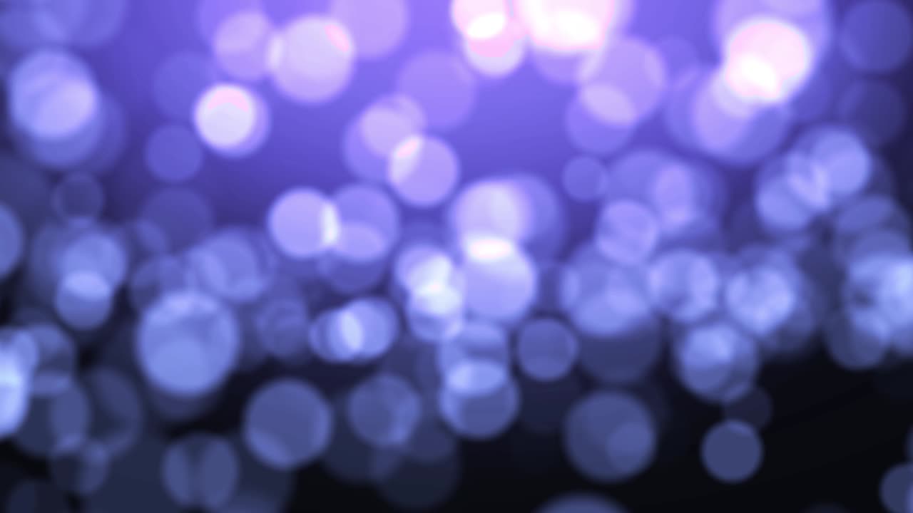círculo de bucle sin costura bokeh luces de fondo. desenfocado de las llamaradas de fuga de luz. 4k imágenes de animaciónd