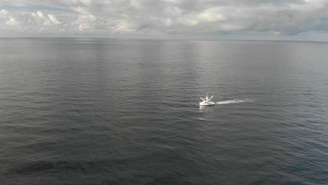 Shrimp boat off of emerald isle,NC coast