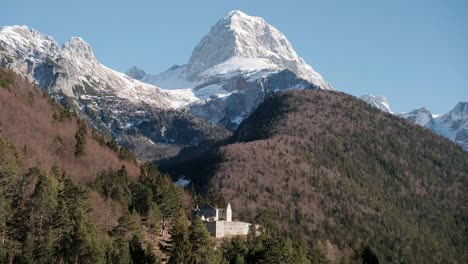 driving around slovenia in the triglav national park looking at the julian alps and mangart mountain