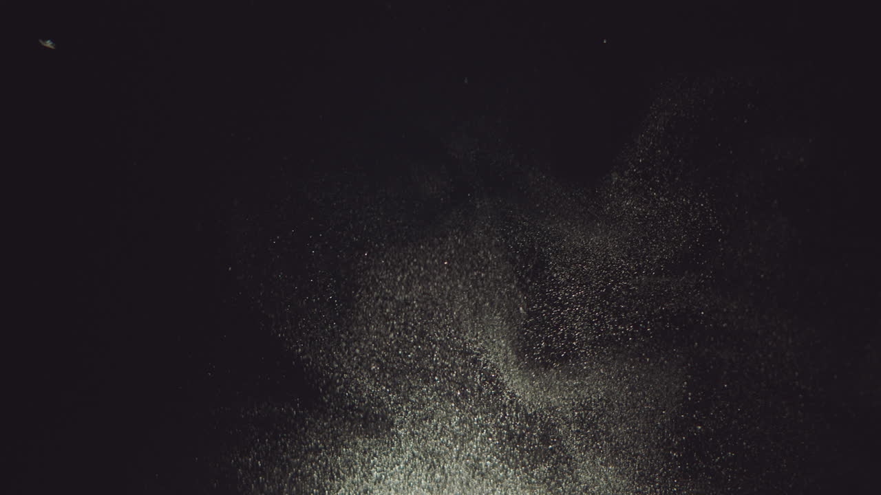 추상적인 입자 스프레이