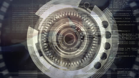 Animation-of-circular-scope-scanning-over-hands-using-computer