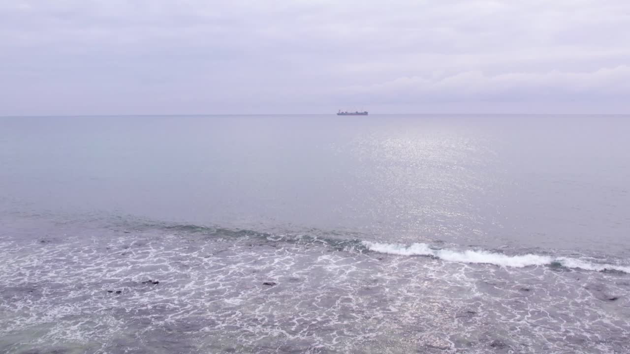 Praia da Lagoa (Lagoon Beach) with Scenic Coastline in São Tomé