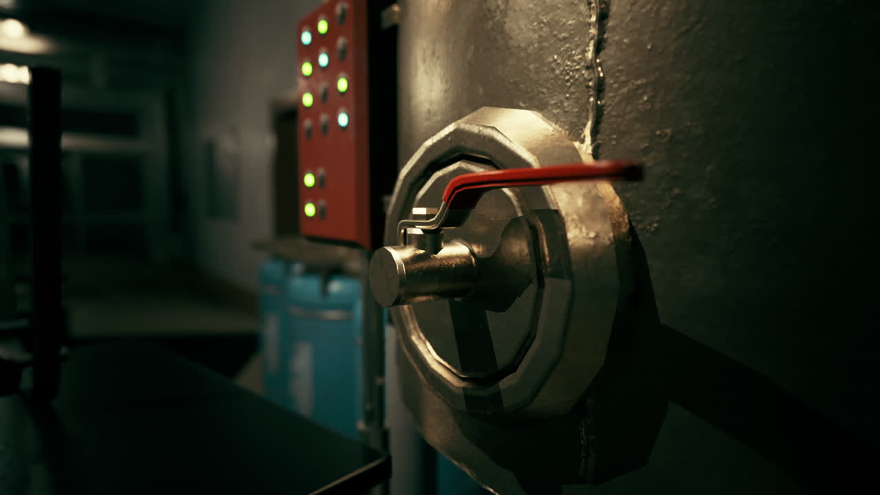 어 ⁇ 고 버려진 발전소 내부