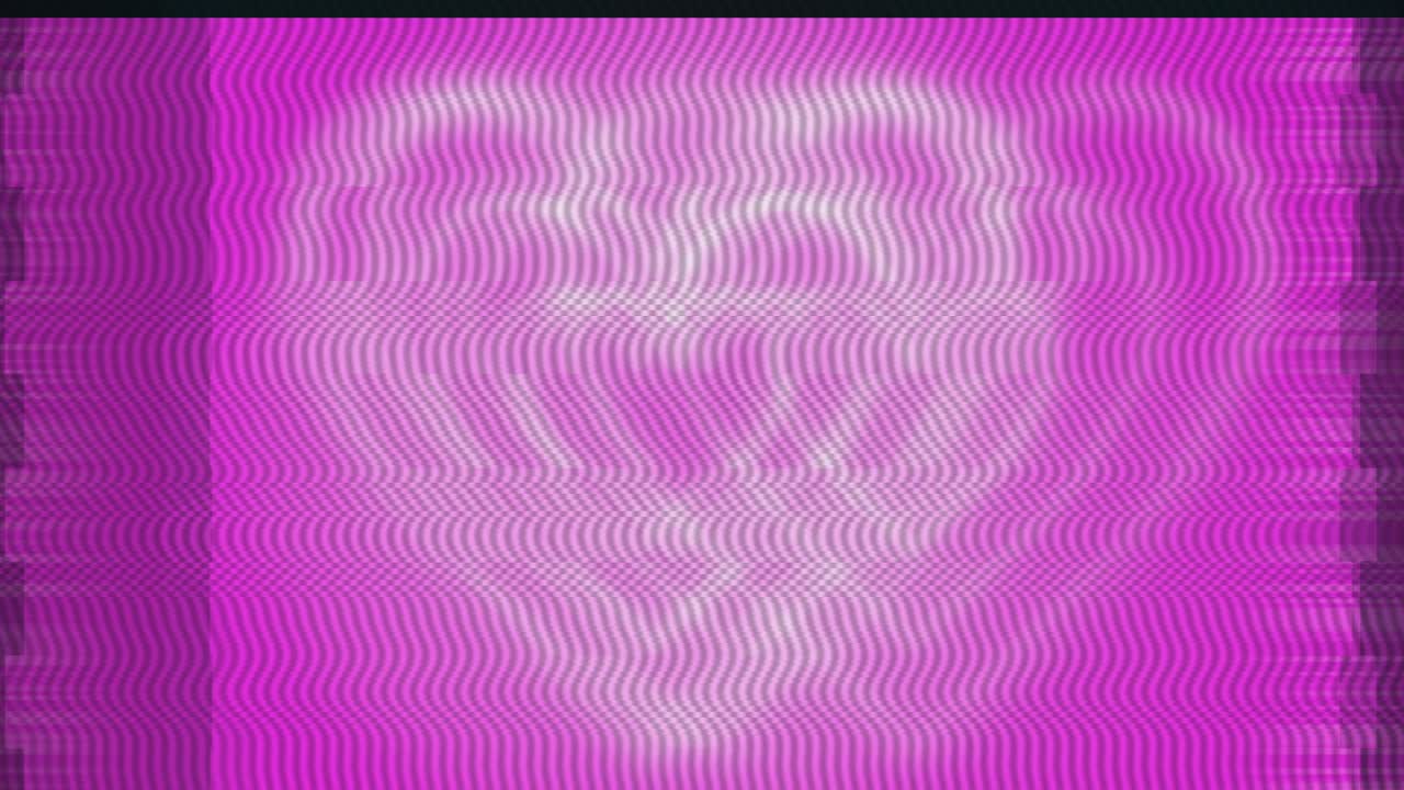 Television Love - digitally generated video with added flickering, image shifting, color shifting, banding, static noise, glich and distortion effects - e.g. for parties, discos, concerts, festivals and celebrations