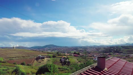 lapso de tiempo cerca de torres vedras, portugal