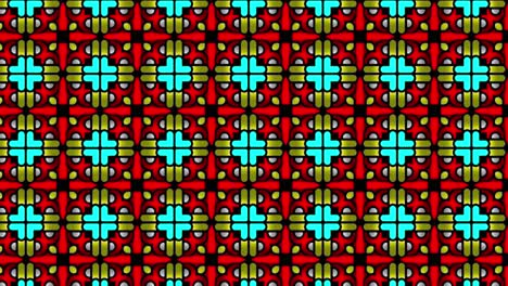 Animation-With-Arabic-Decorative-Seamless-Pattern-In-Sliding-Motion