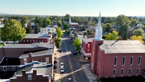 aerial pullout mechanicsburg pennsylvania in 4k