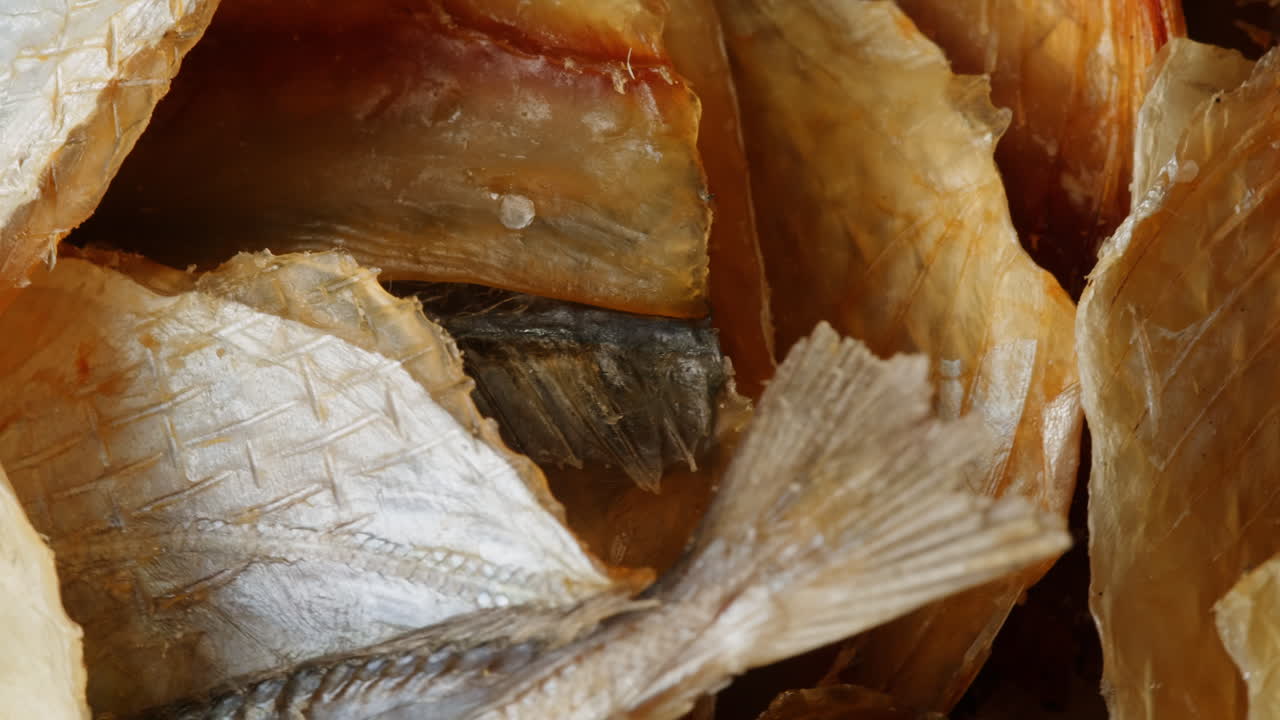 Close-up of Dried Fish