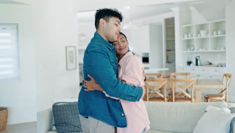 Dance,-happy-and-love-with-couple-in-living-room