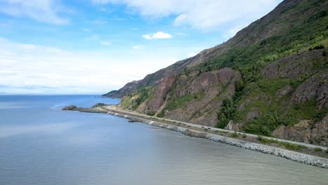 Carreteras-De-Alaska-Y-Vías-Férreas-A-Lo-Largo-Del-Brazo-Turnagain