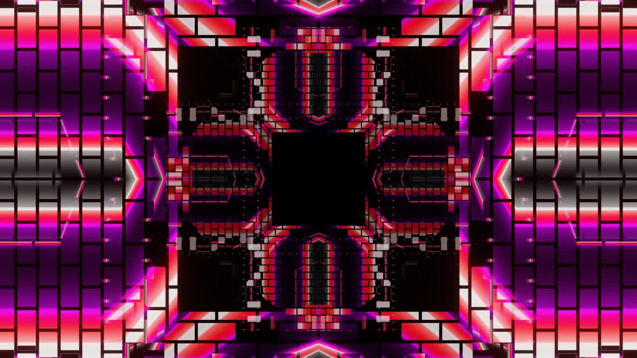 animación en bucle iridescente para pantallas y paneles led