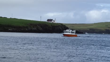 Boat-Sailing-in-Atlantic-Sea