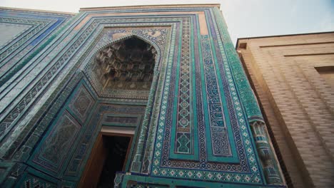Samarkand-Stadt-Shahi-Zinda-Mausoleen-Islamische-Architektur-Mosaike-39-Von-51