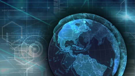 tecnología global y procesamiento de datos